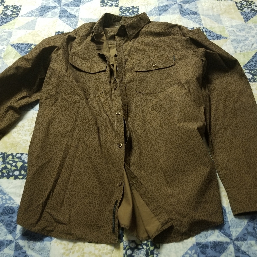 Cheetah colored shirt